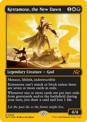 Ketramose, the New Dawn (First-Place Foil) Aetherdrift