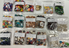 ASSORTED BAG OF BUTTONS-- YOUR CHOICE OF SET 37-54-- MANY CHOICES