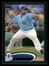 Jonathan Broxton Kansas City Royals 2012 Topps Update Black #US19 SN /61