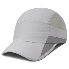 Running Hat, Mens Outdoor Hat Unstructured Baseball Cap UPF 50 UV SPF Exercis...