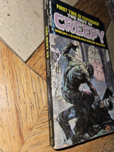 The Best Of Creepy - Paperback 1971, 1st Print Frazetta, Ditko, Roth Illustrated - Foto 3 di 11