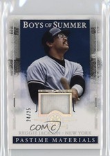2025 Boys of Summer Pastime Materials Holo Silver /25 Reggie Jackson HOF 04br