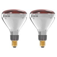 Technik Infrarot-WäRmelampe R125 E27 230V 250W 2700K Teilrot Dimmbar 2 StüCk