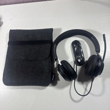 Jabra - Evolve2 40 SE Stereo Wired On-Ear Headset USB- Black