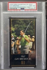 1993-98 Champions of Golf Masters Collection 1967 Gay Brewer NEAR MINT *6I