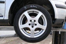 1x Felge Alufelge Golf 4 VW Polo 9N 9N3 6,5j x16 H2 ET42 - KBA 43946 BBS 3