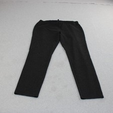 Eileen Fisher Pants Women Small Petite Gray Straight Pull On Stretch Comfortable
