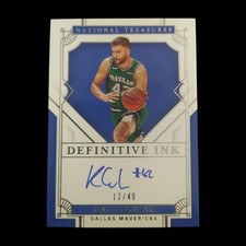2020-21 Panini Nationals Treasures Maxi Kleber Auto /49 Autograph
