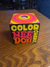 Color Change Schylling Nee Doh Fidget Toy Stress Relief Squishy Ball PINK NEW