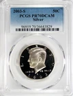 New Listing2003-S Silver Proof Kennedy Half Dollar PCGS PR70 DCAM #GA6-29