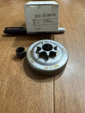 Genuine OEM Husqvarna 40 Spur Sprocket .325-7. 503 15 98-02. Box 3