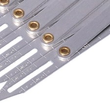 Aluminum Sewing Gauge Adjustable DIY Tool
