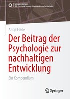 Der Beitrag Der Psychologie Zur Nachhaltigen Entwicklung Antje Flade