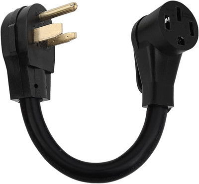 NEMA 6-50P to 14-50R Adapter Cord Welder Plug to RV Outlet Converter ETL Listed,