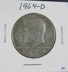 1964‑D Kennedy Half Dollar Lot  • 90% Silver • Nice Cir Condition