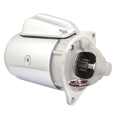 Tuff Stuff Starter 3124A; Chrome 1.9hp OE-Style 157/164t for Ford SBF, 351C