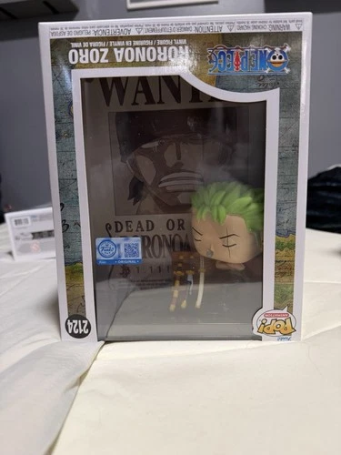 Funko Pop! One Piece - Roronoa Zoro - Funko (Exclusive) #2124  -ERROR