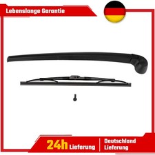Heckwischer Scheibenwischer mit Spritzdüse Für Audi A3 8P A4 8E B6 B7 B8 Schwarz