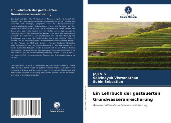 Joji V S (U. A.) | Ein Lehrbuch Der Gesteuerten Grundwasseranreicherung | Buch-image