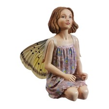 Flower Fairy Vergissmeinnicht Deko Figur Elfe Fee Blumenkind NEU am Stab