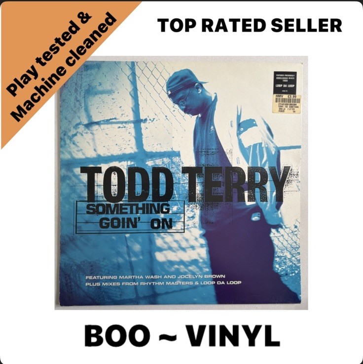 Todd Terry -  Something Goin' On - 12"" Vinyl Record 1990's Ibiza Club Classic