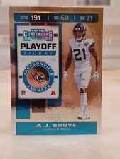 2019 Panini Contenders - Season Ticket A.J. Bouye #38 Playoff Ticket /175