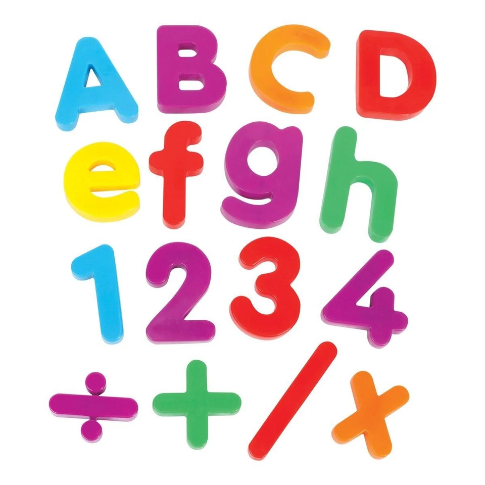 Learning Resources Jumbo Magnetic Letters and Numbers - Image 2 of 4