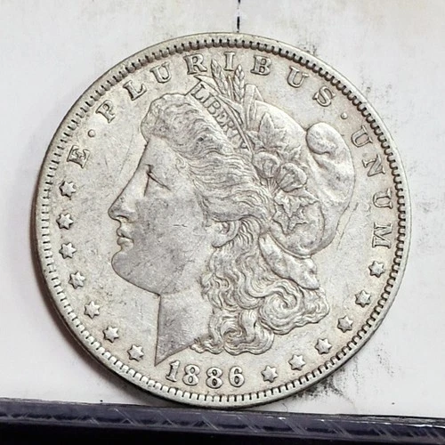 1886-S Morgan Dollar - XF details, Old Clnd  (#61265-L)