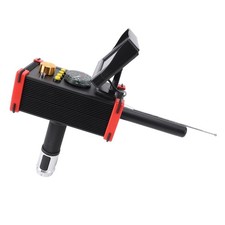 15M Depth 1000M Range Metal Detector Gold Finder LCD Compass Red US Plug