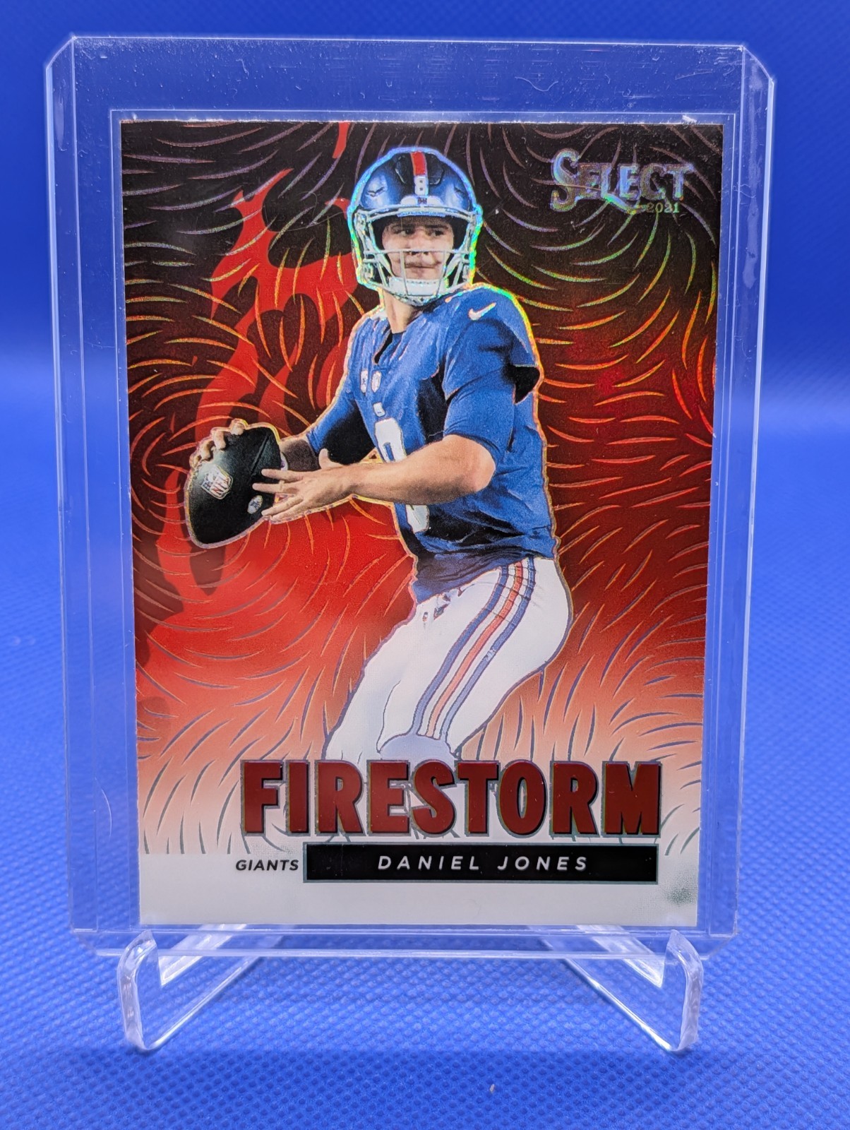 2021 Panini Select - Firestorm Daniel Jones #FS-17