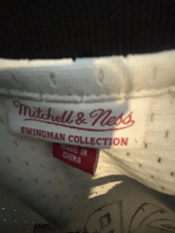 Tarjeta de baloncesto Mitchell & Ness Memphis Grizzlies 1998-99 Mike Bibby talla M Foto 3 de 4