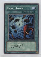 Heavy Storm 1st Ed. YuGiOh Dinosaur's Rage Structure Deck #SD09-EN025 2006