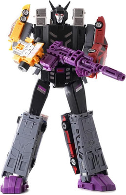 Deformation Toy Combiner 5 in 1 Action Figure Car Model with Accessories Kit for