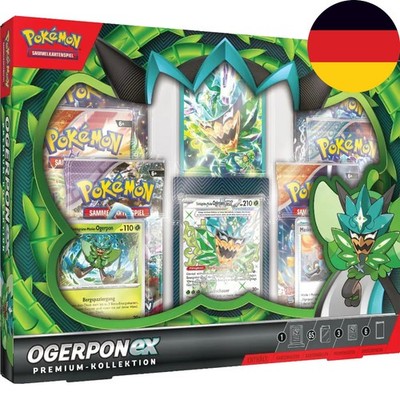 Pokemon Card Game Scarlet & Violet - Ogerpon ex - Premium Kollektion DE