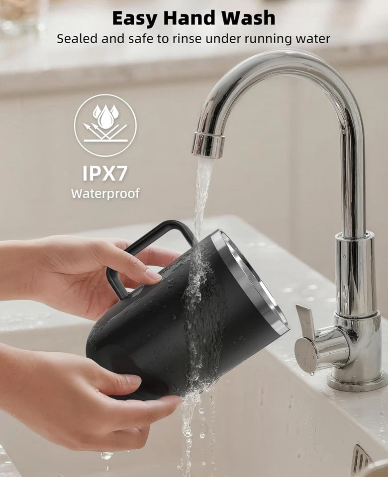 Nuwave Hot Brew Self-Heating Travel Mug with LED Display and Brewing System - Image 4 of 4