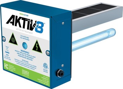Fresh-Aire UV AKTIV8 In-Duct Active Air Treatment System, Single 2-Year Lamp