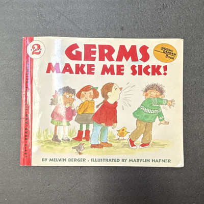 Let's-Read-And-Find-Out Science Germs Make Me Sick! Berger Illus PB 1995