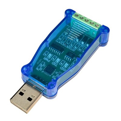 DSD TECH SH-U10 USB to RS485 Converter for Modbus Blue