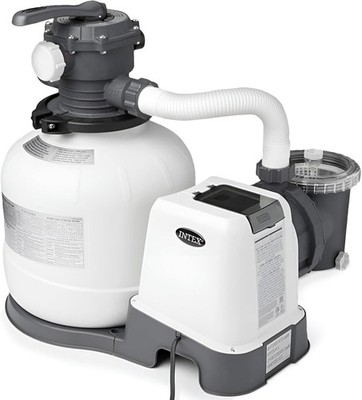 Intex Krystal Clear 2800 GPH Above Ground Swimming Pool Sand Filter Pump 26647EG