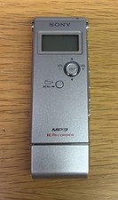 Sony ICD-UX70 Handheld Digital Voice Recorder Silver TESTED  WORKING