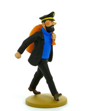 ➡ 42188 TINTINIMAGINATIO ☆ Tintin Résine 12cm ☆ Haddock en route ☰
