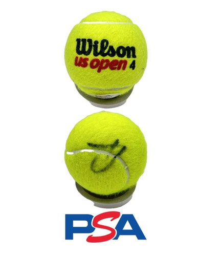 Jannik Sinner Signed US Open Tennis Ball Autographed Australian PSA/DNA COA