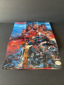 Nintendo NES Romance of the Three Kingdoms II Poster/Map
