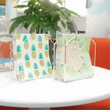 Vertical Holder Tissue Box Dispenser U Shaped Napkin Rack  Dinner Table