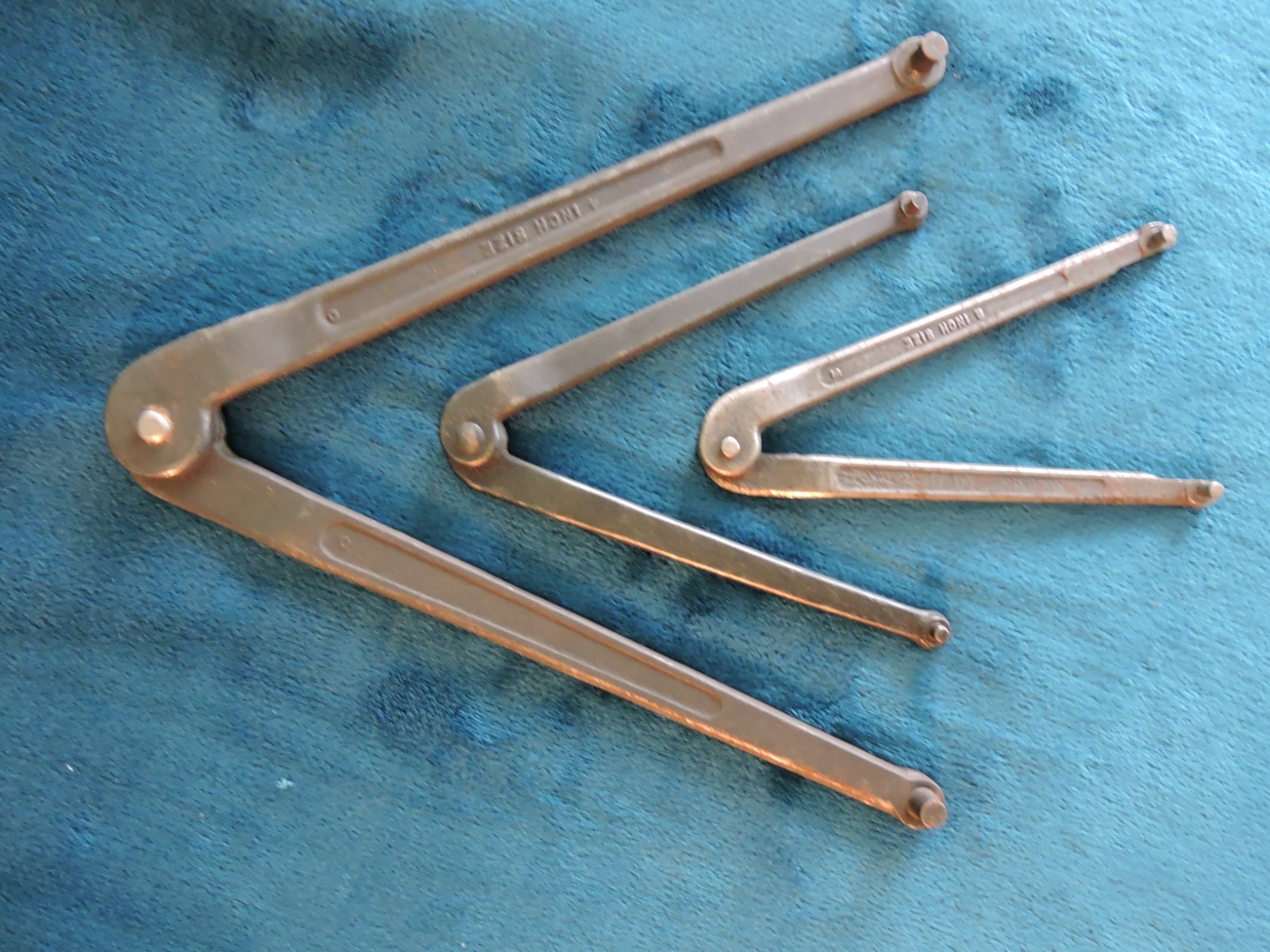 J.H. Williams Adjustable Face Pin Spanner Wrenches  482 & 484 and Armstrong 482.