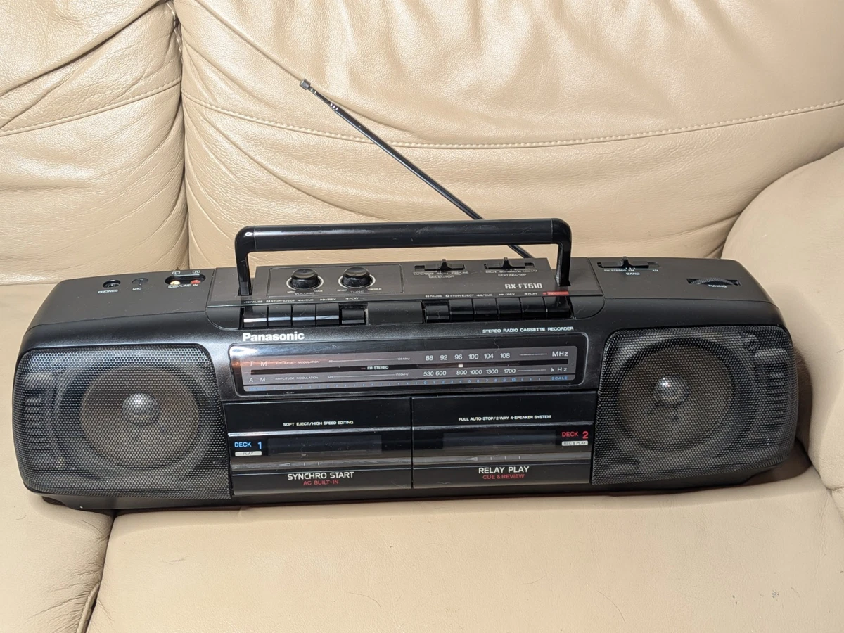 Vintage Panasonic Cassette Recorder In Portable Stereos