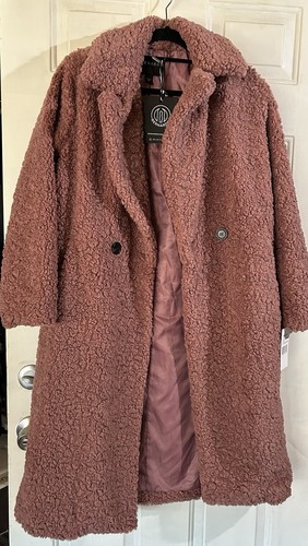Faux Shearling DoubleBreasted Coat - Afbeelding 5 van 6