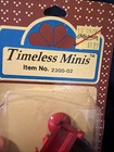 VTG Dollhouse Red Kitchen Metal Scale Miniature - Farmhouse Kitchen Scale — photo 2