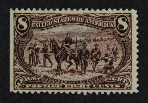 CKStamps: US Stamps Collection Scott#289 8c Mint H OG Small Thin