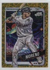 2024 Topps Cosmic Chrome Gold Interstellar Refractor /50 Gabriel Moreno #60 1bm4